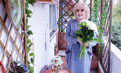 Corina Chiriac, în balcon