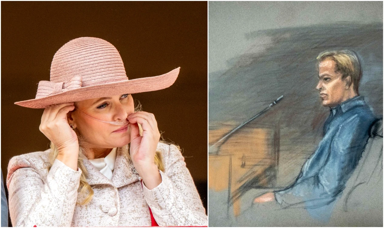 Prințesa Mette Marit și fiul ei condamnat, Marius Borg FOTO Profimedia jpg