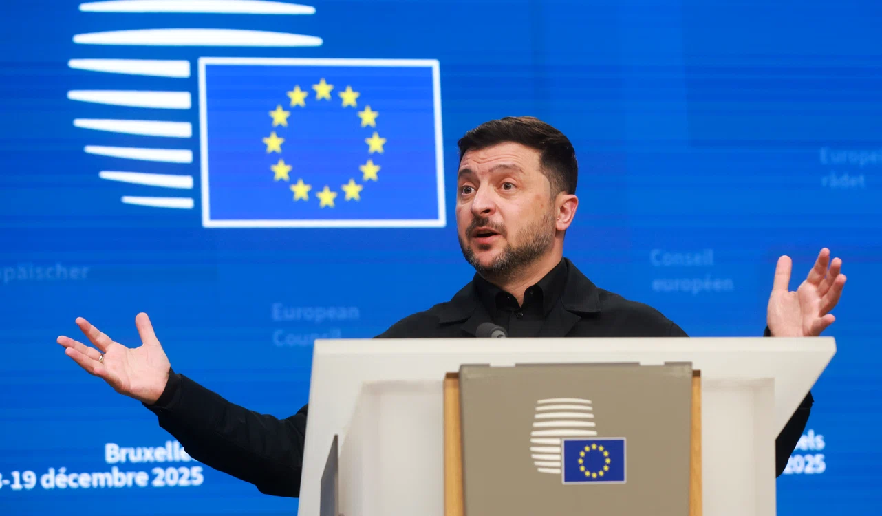 Volodimir Zelenski a respins acuzațiile Moscovei FOTO: EPA EFE