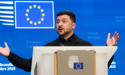 Zelenski la summitul ue de la Bruxelles FOTO EPA EFE jpg