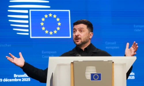 Zelenski la summitul ue de la Bruxelles FOTO EPA EFE jpg