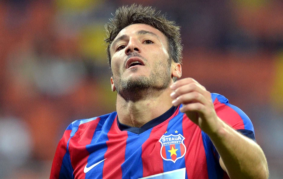 Federico Piovaccari, pe când juca la FCSB. FOTO: Arhiva Adevărul