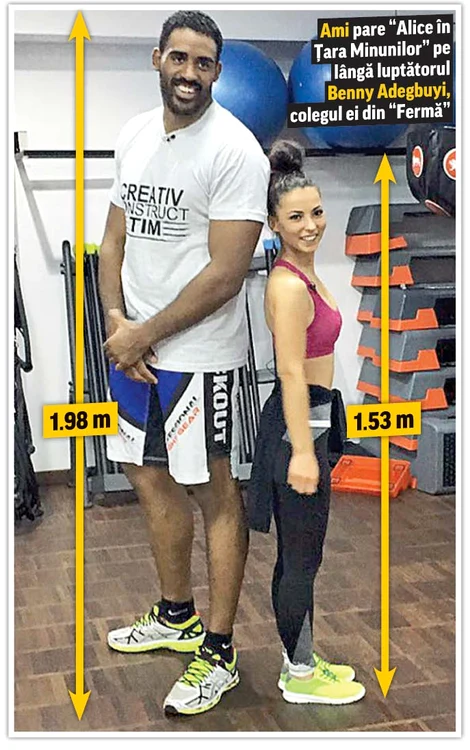 Ami pare “Alice în  Ţara Minunilor” pe  lângă luptătorul  Benny Adegbuyi