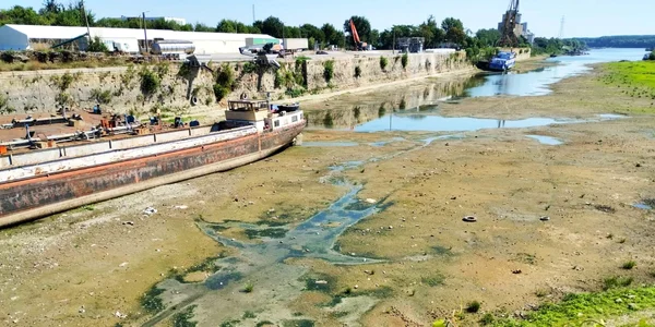 Dunarea secata iulie 2026 01 FOTO Apele Române jpg