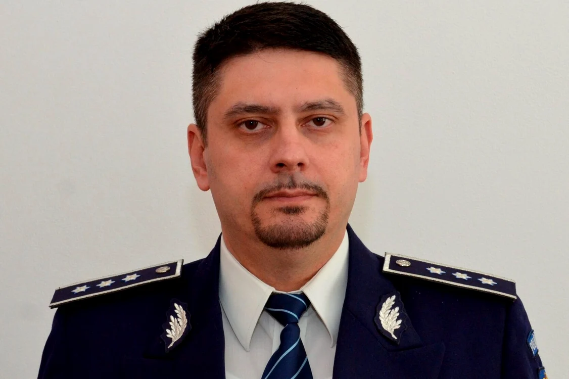 Alexandru Spiridon este noul comandant al inspectoratului nemțean FOTO Poliția Română