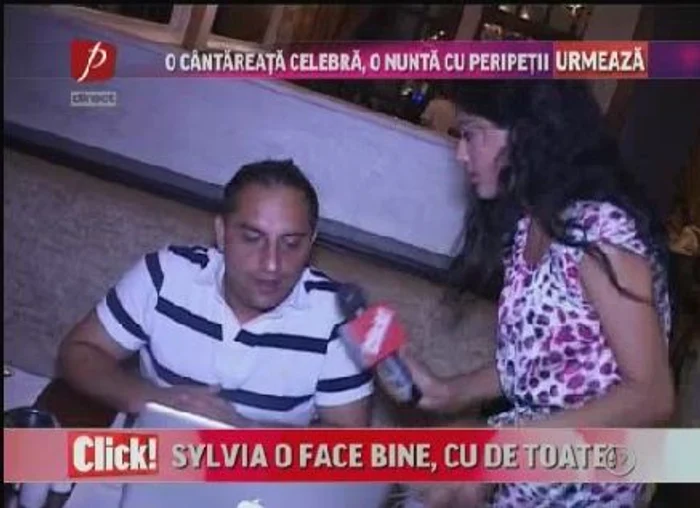 Dj Rynno a fost curajos şi a gustat din kebap-ul Sylviei