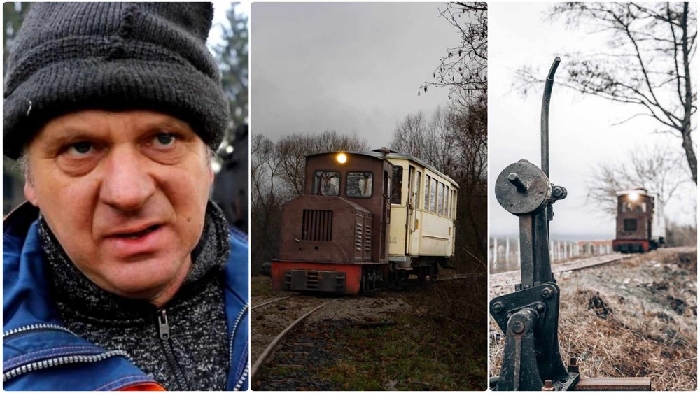 Un austriac a refăcut o bucată din calea ferată spre cetățile dacice. Mocănițele au fost înlocuite cu un tramvai elvețian