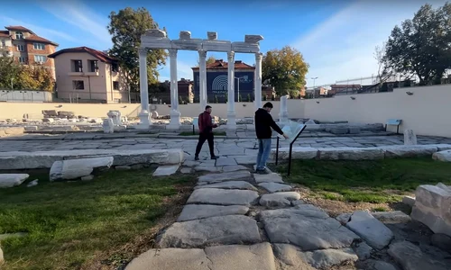 Poarta de Est a orașului antic Philippopolis, deschisă pentru vizitatori  (© captură video Youtube / News Point)