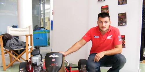 Alin Potopea are singura pistă de karting din Alba Iulia