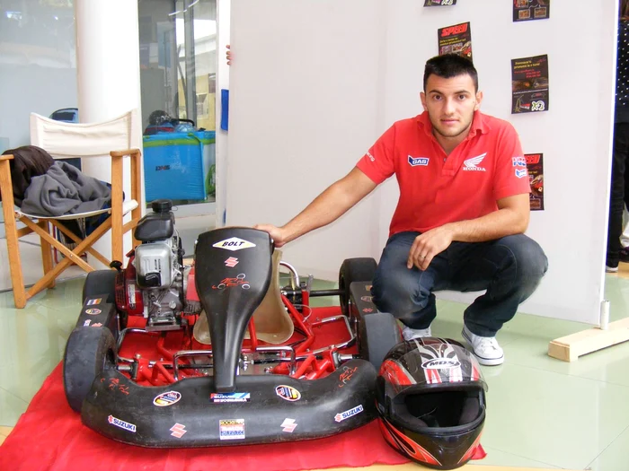 Alin Potopea are singura pistă de karting din Alba Iulia