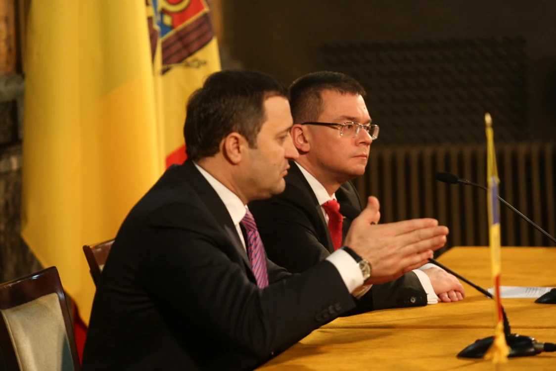 Vlad Filat și Mihai Răzvan Ungureanu