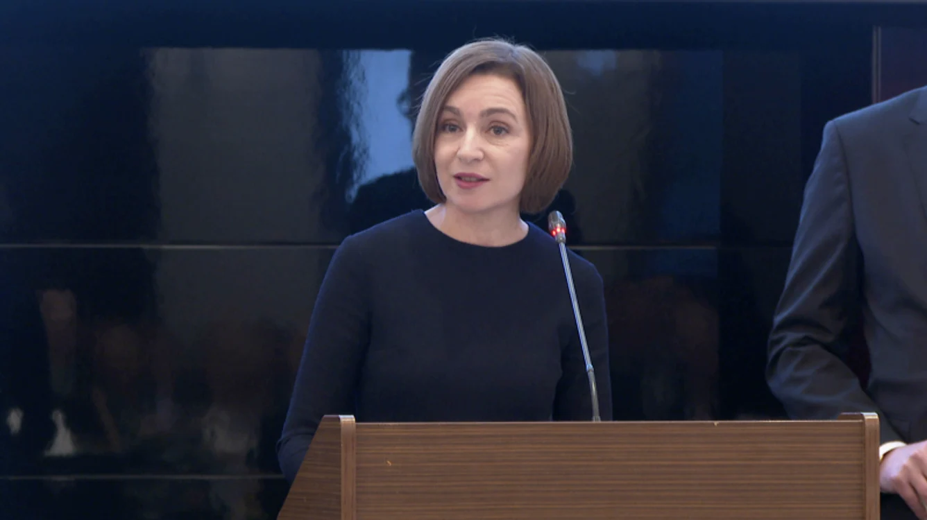 De Ziua Națională a României, Sandu a mulțumit țării pentru sprijinul oferit. FOTO: Presedinte. md