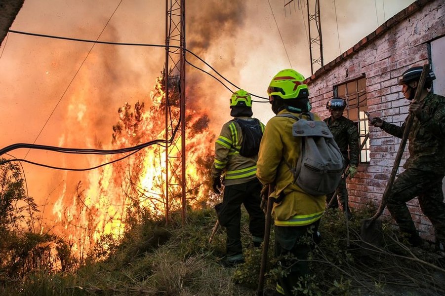 Columbia solicită ajutor internaţional pentru stingerea incendiilor forestiere care fac ravagii în mai multe regiuni VIDEO