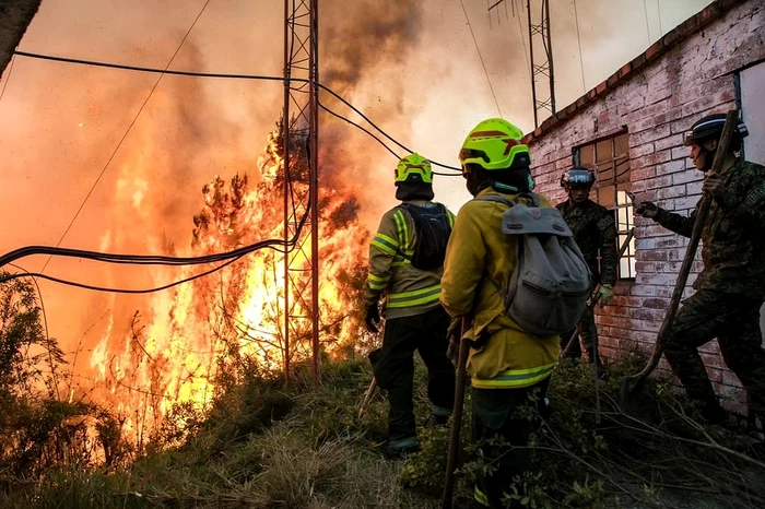 Incendiile forestiere fac ravagii în Columbia FOTO. Carlos Fernando Galán