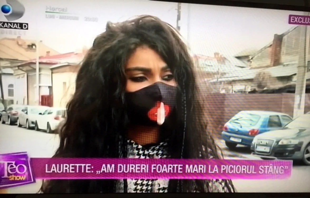 Laurette a publicat pe Instagram poze cu bărbatul despre care spune că a agresat-ofoto: Instagram