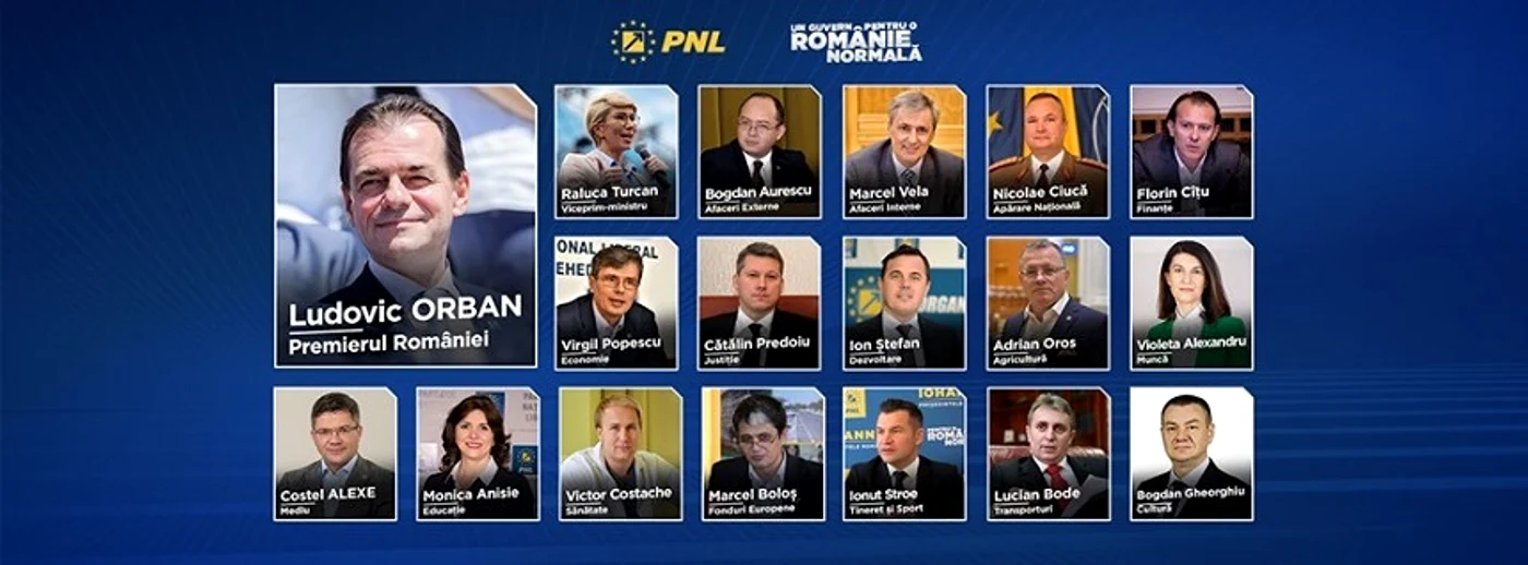 Ei sunt cei care vor conduce ministerele din Guvernul Orban