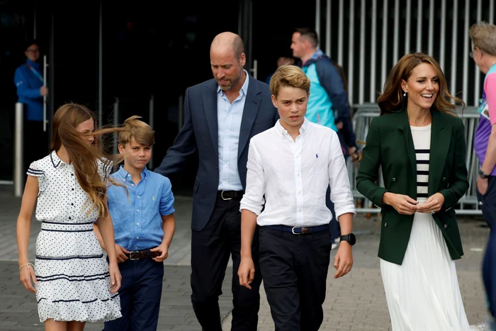 Kate Middleton și Prinții William George Charlotte și Louis GettyImages 2287867887 jpg
