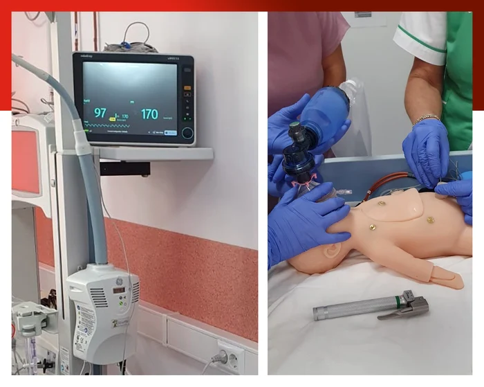 Dotarea spitalelor cu aparatură medicală FOTO Salvați Copiii România