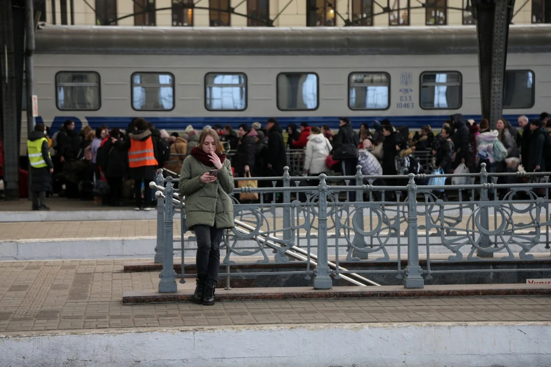 Gara din Liov Foto UNIAN.info