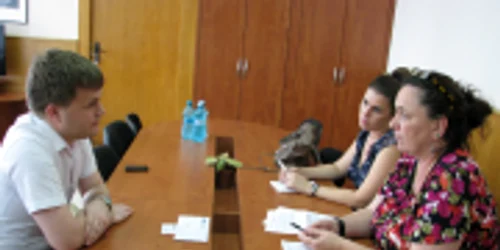 Şefa Misiunii OSCE, împreună cu ministrul Tineretului şi Sportului