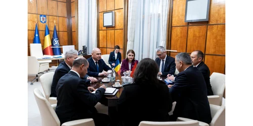Întrevederea premierului Ilie Bolojan cu Ali Yerlikaya, foto gov ro jpg