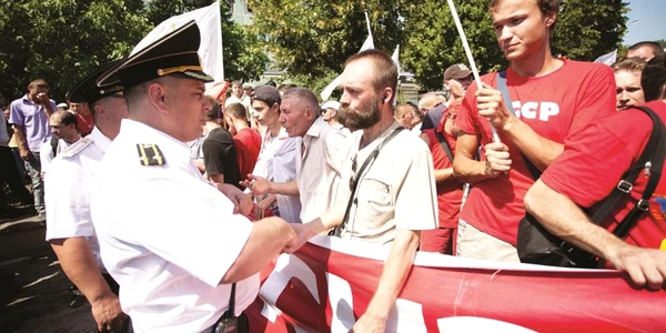 Marșul unionist organizat de „Acțiunea 2012“ duminică la Bălți a fost anulat din cauza contraprotestelor forțelor de stânga