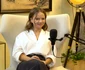Vero Căliman la podcastul „Gând la gând cu Teo Trandafir”. FOTO: captură de ecran