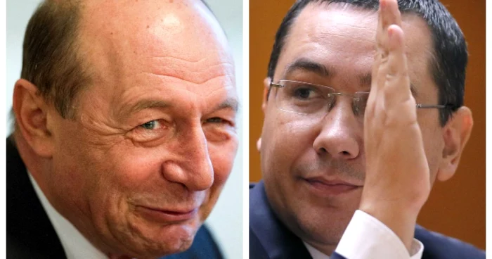 Traian Băsescu şi Victor Ponta FOTO EPA-EFE