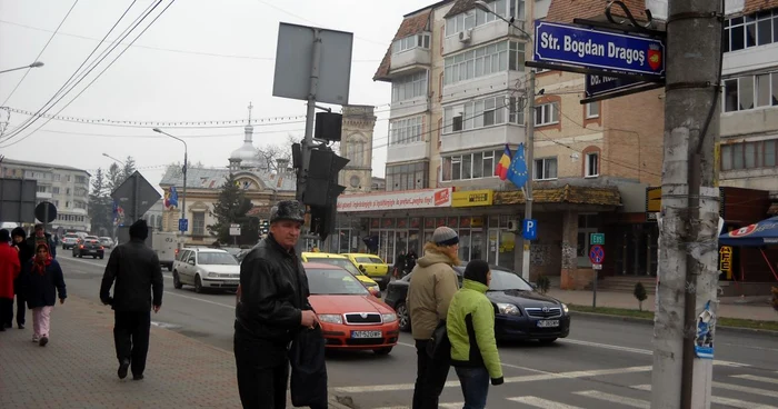 Plăcuţe stradale pe străzile din Roman