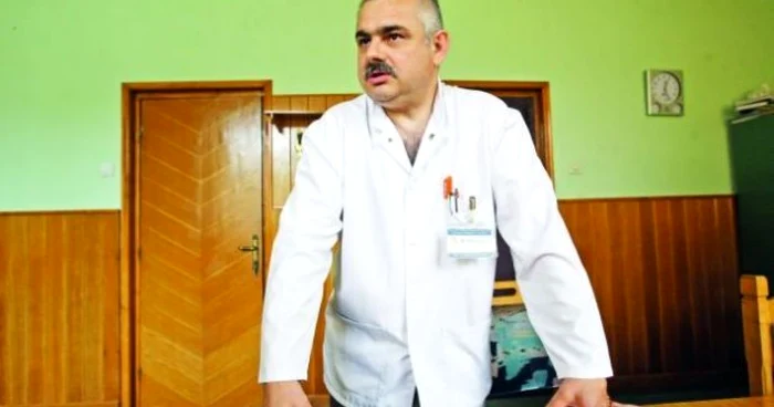 Doctorul Iovan Vlădaia, purtător de cuvânt al Spitalului Militar din Craiova.