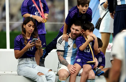 Antonela Roccuzzo și Lionel Messi