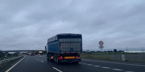 Sofer depistat cu o alcoolemie de opt ori mai mare decât limita legală Foto Captura video jpg