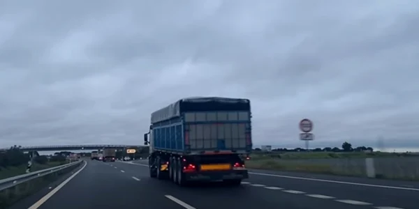Sofer depistat cu o alcoolemie de opt ori mai mare decât limita legală Foto Captura video jpg