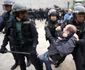 Confruntări între poliţişti şi protestatari în Catalonia FOTO AFP