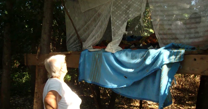 Miara Fieroiu l-a găsit pe Marian dormind în casa pe care şi-a construit-o pe proprietatea ei