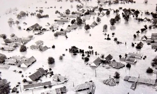 Imagini rare de la marile inundaţii din mai 1970  Efectele devastatoare ale catastrofei jpeg