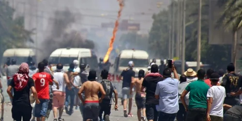 Protest la Tatouine in Tunisia FOTO EPA-EFE