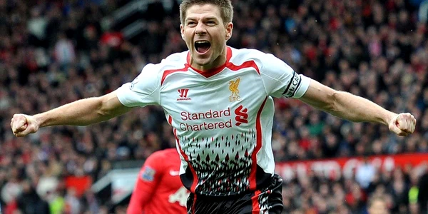 steven gerrard FOTO paul ellis/afp