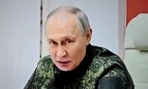 putin militar in kursk jpg FOTO captură video