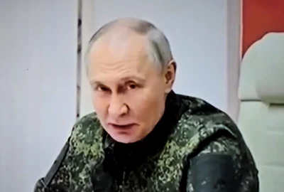 putin militar in kursk jpg FOTO captură video