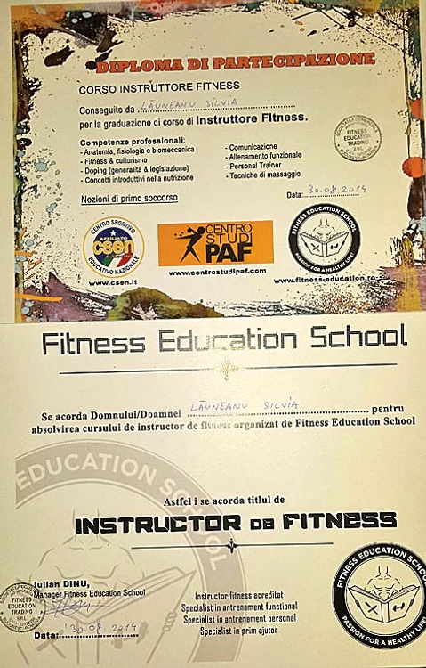 Diploma Silviei este recunoscută internaţional