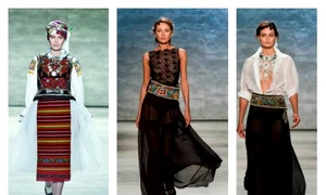 Colecția lui Dorin Negrău este inspirată din portul popular bihorean jpeg