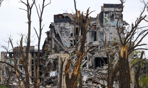 Război Ucraina - ziua 81 - Mariupol bombardat - 15 mai 2022 / FOTO Profimedia
