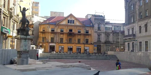 Piaţa Sfântul Gheorghe din Timişoara FOTO Ştefan Both