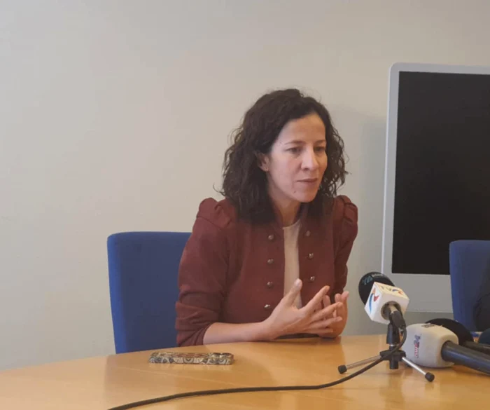 Roxana Mânzatu subliniază importanța apartenenței României la UE. FOTO: R.F.