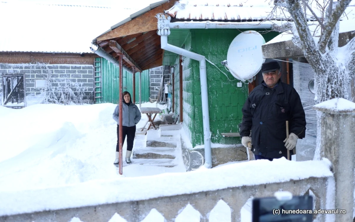 Iarna în Poiana Răchiţelii foto daniel guta adevarul