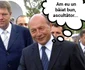 Caricaturi cu Iohannis de pe stick-ul lui Liviu Dragnea