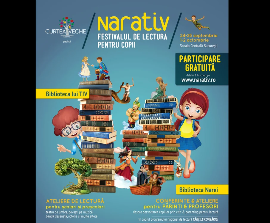 Lectura devine aventură la Festivalul NARATIV jpeg