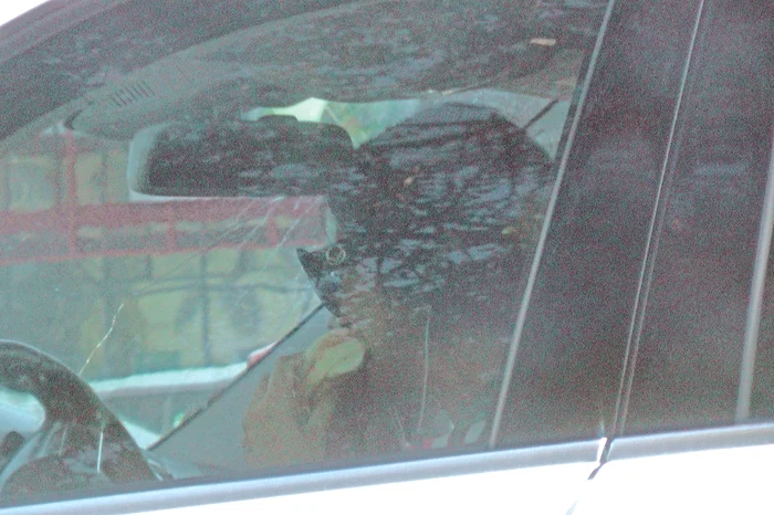 Nu s-a putut abţine şi a devorat un hamburger delicios