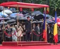 Președintele României Nicușor Dan sosește la Palatul Cotroceni după ce a depus jurământul în Parlamentul României, în București. FOTO Inquam Photos / Octav Ganea